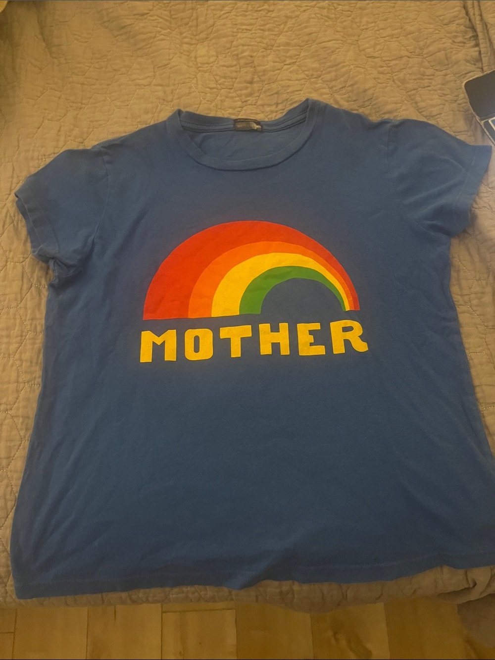 MOTHER Brand Rainbow Blue T-Shirt